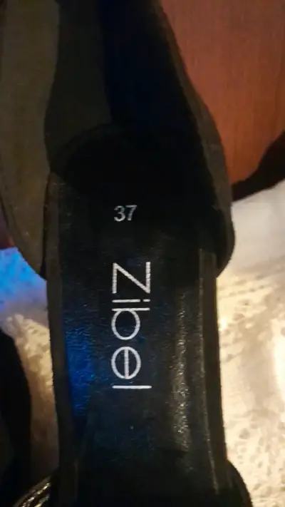 Zapatos de tacón negro Zibel talla 37 - miniatura 4