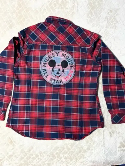 Camisa a cuadros Disney Mickey Mouse Rock Star - miniatura 2