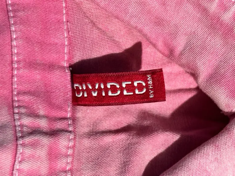 Camisa de mezclilla rosa Divided by H&M - 3