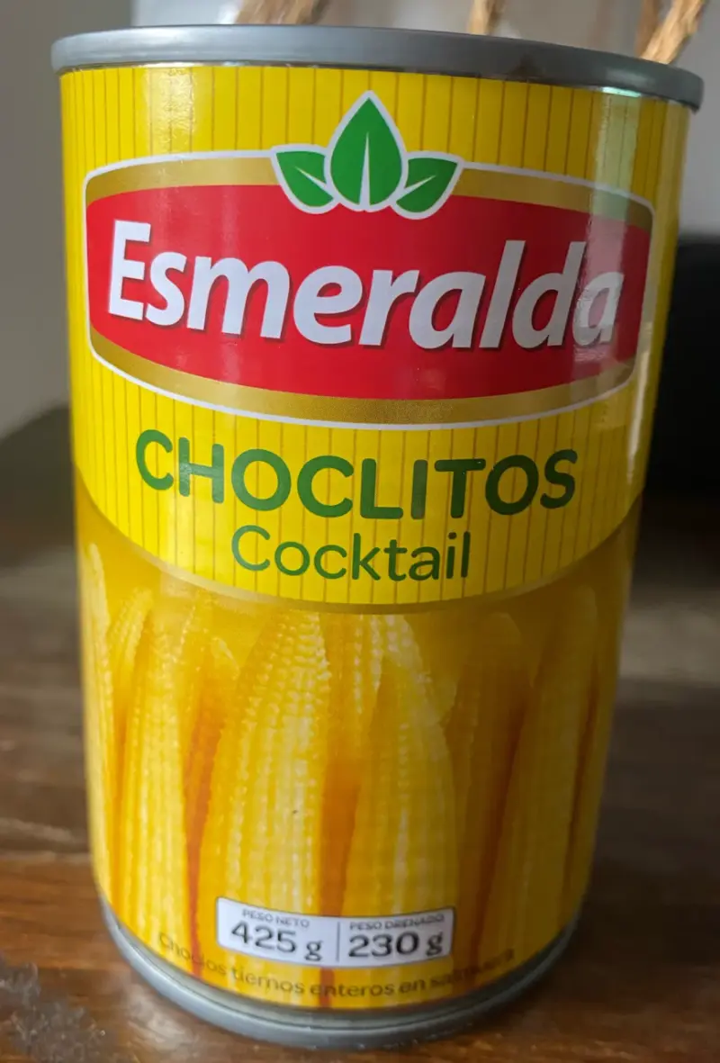 Pack 3 Latas de Choclitos Cocktail Esmeralda 425g - 1
