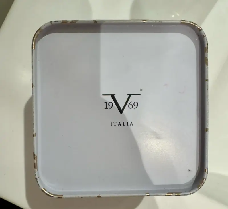 Reloj Versace bañado en oro V1969 Italia - 6