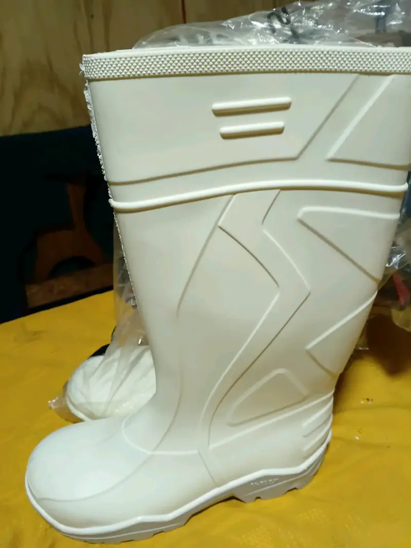 Botas de lluvia blancas para mujer - 2
