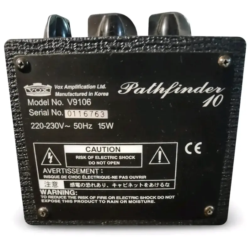 Amplificador VOX Pathfinder 10 V9106 - 15W - 4