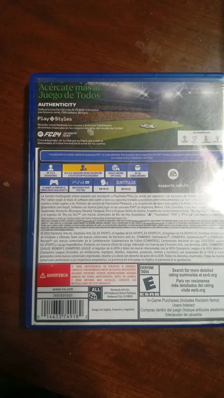 Juego PS4 EA Sports FC 24 - 2