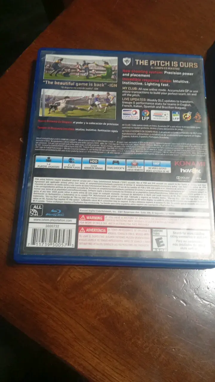 Juego PS4 PES 2015 Pro Evolution Soccer - 2