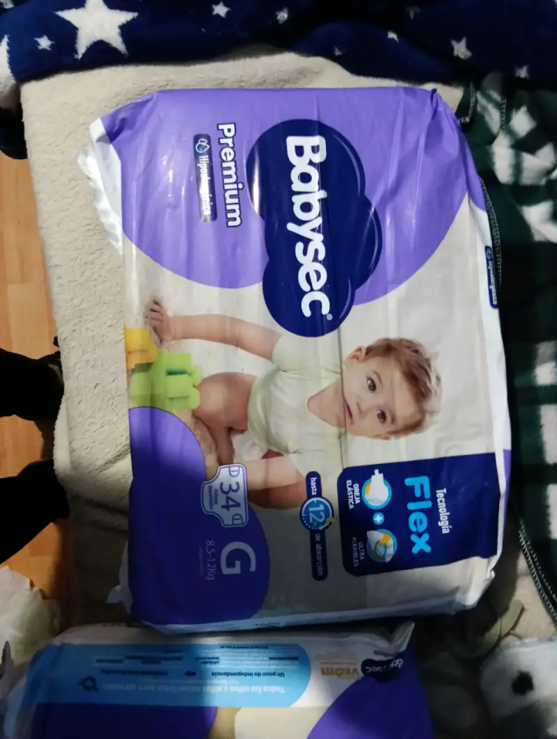 Pañales Babysec Premium Talla G 34 Unidades