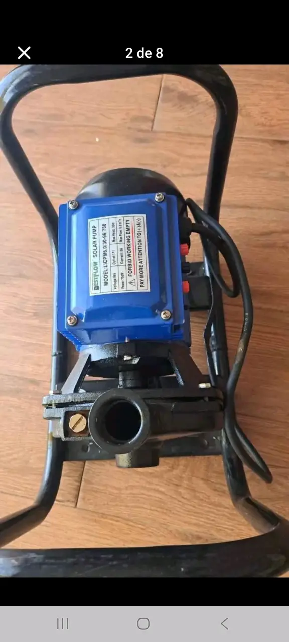 Bomba de agua solar Bestflow modelo LCIPM6 - 1