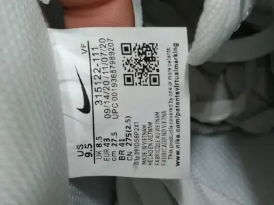 Zapatillas deportivas blancas Nike Air Force 1 - miniatura 4