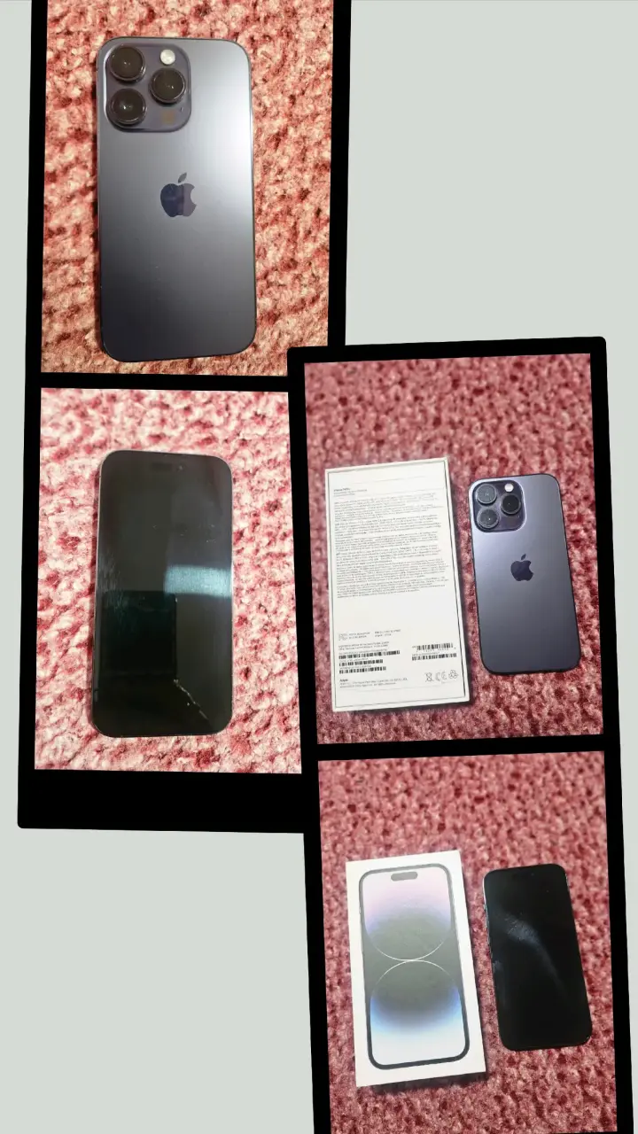 iPhone 14 Pro 256GB Deep Purple con cargador - 3
