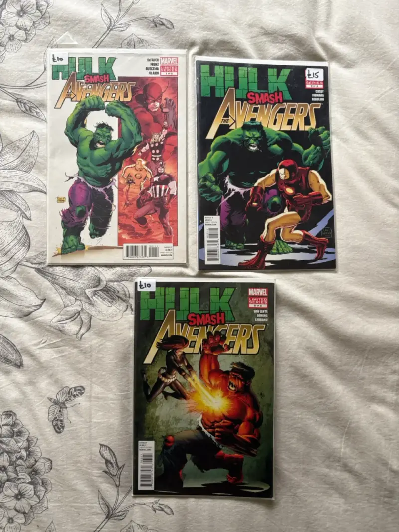 Colección de cómics Hulk Smash Avengers