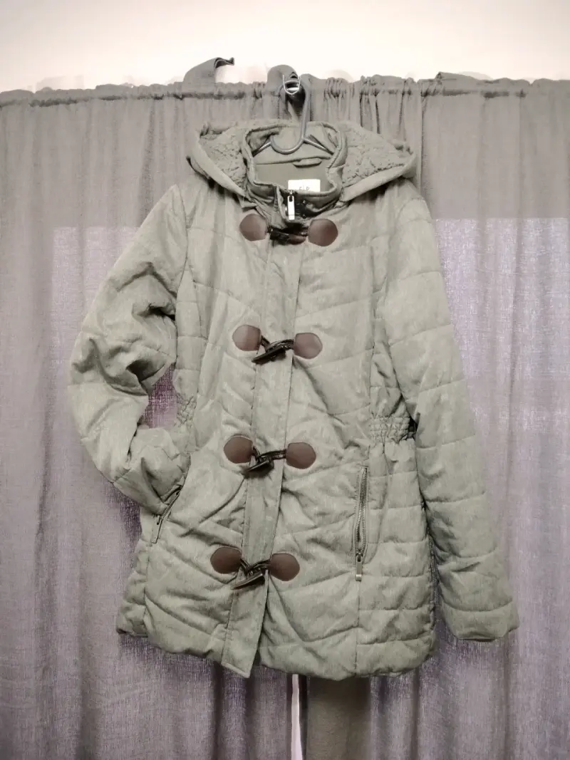 Abrigo con capucha remobible Fashion Park talla M - 1
