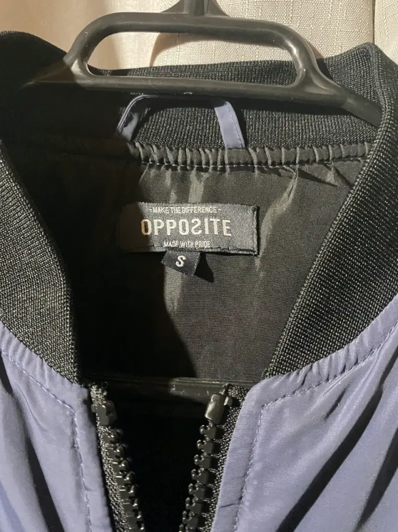 Chaqueta Bomber Azul OPPOSITE S - 2