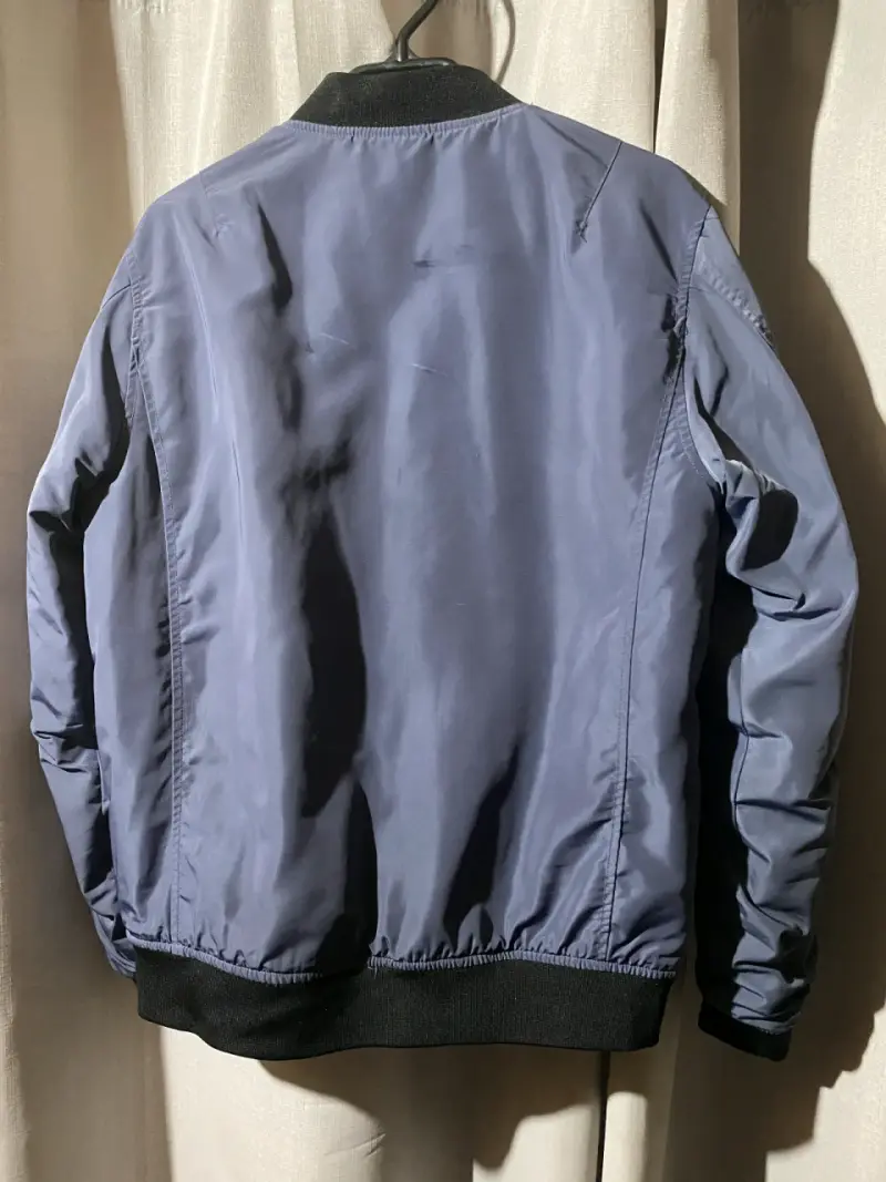 Chaqueta Bomber Azul OPPOSITE S - 3