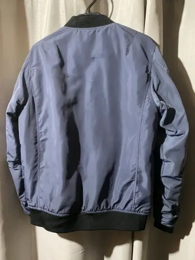 Chaqueta Bomber Azul OPPOSITE S - miniatura 3