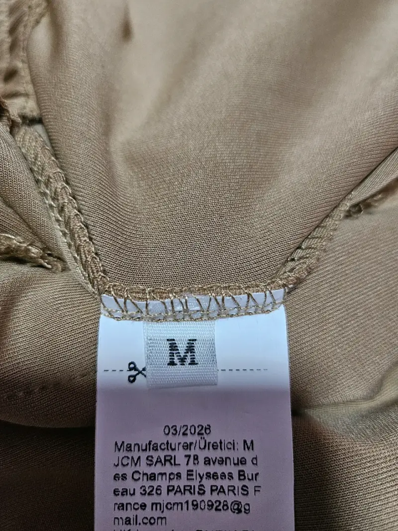 Chaqueta estilo chino beige - 4