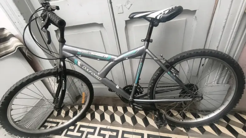 Bicicleta Oxford Quazar MTB Gris - 1