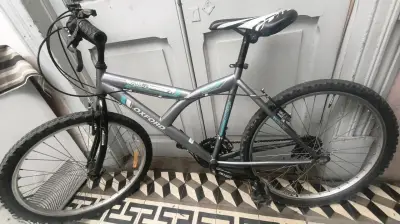Bicicleta Oxford Quazar MTB Gris - miniatura 1