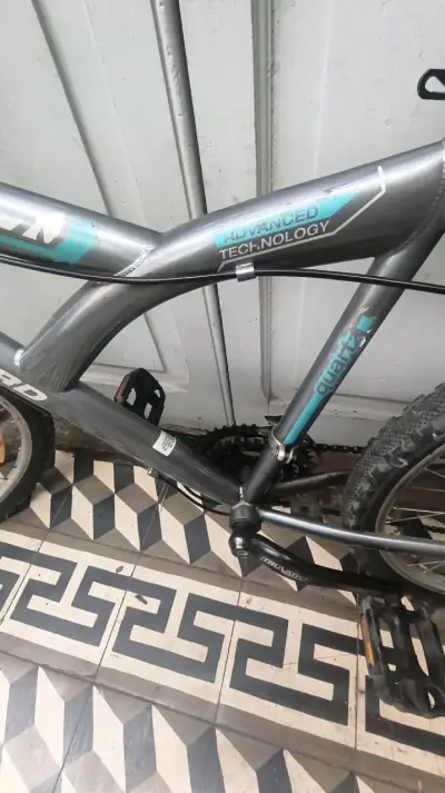 Bicicleta Oxford Quazar MTB Gris - miniatura 2