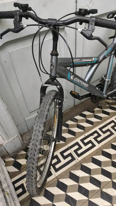 Bicicleta Oxford Quazar MTB Gris - miniatura 3