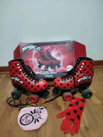 Patines Botín Miraculous Ladybug Talla 36 - miniatura 2