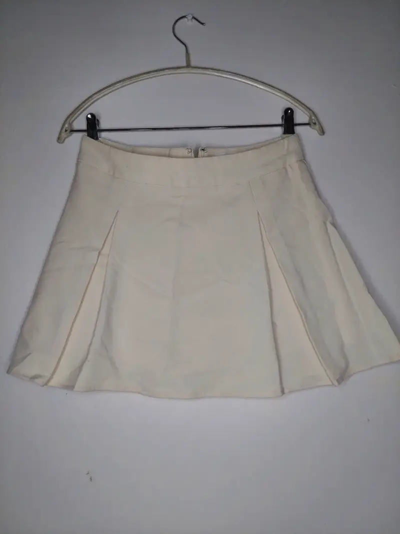 Falda short beige Sybilla - 1