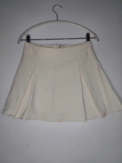 Falda short beige Sybilla - miniatura 1