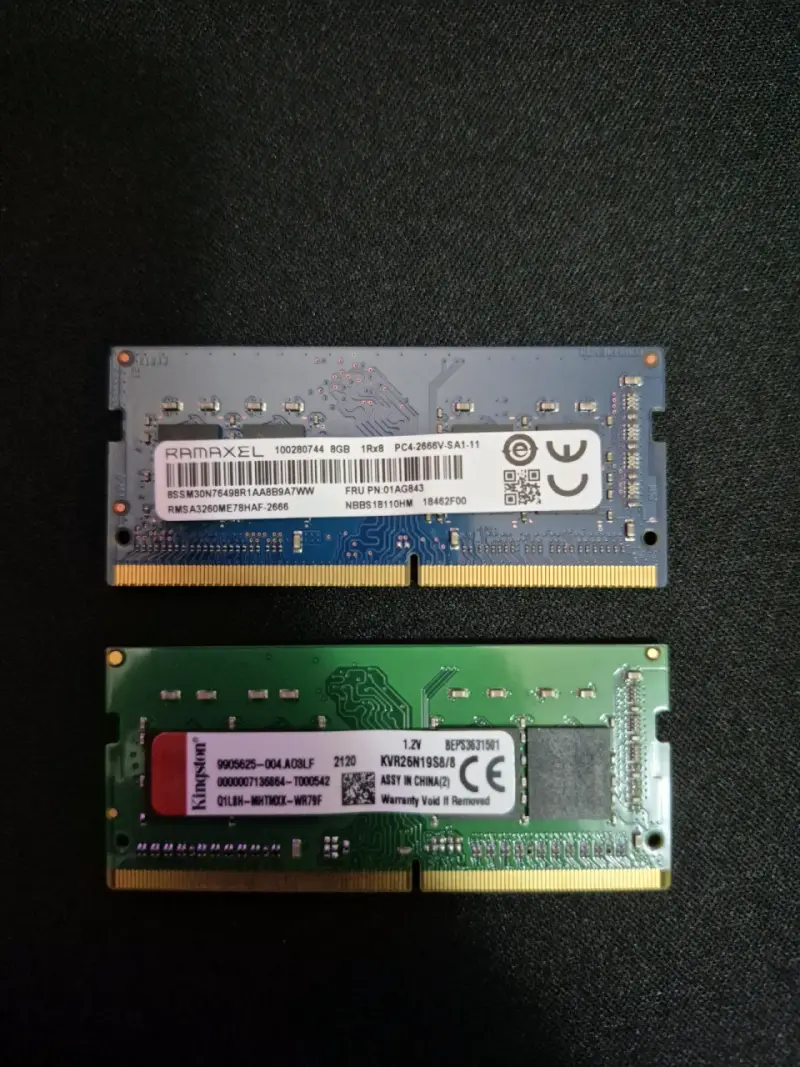 Memorias RAM 8GB DDR4 Sodimm - 1