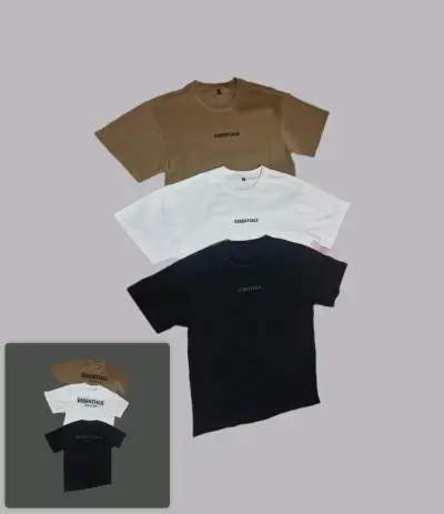 Pack de Poleras Essentials de Colores Variados - miniatura 1