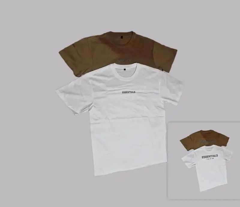 Pack de Poleras Essentials de Colores Variados - 6