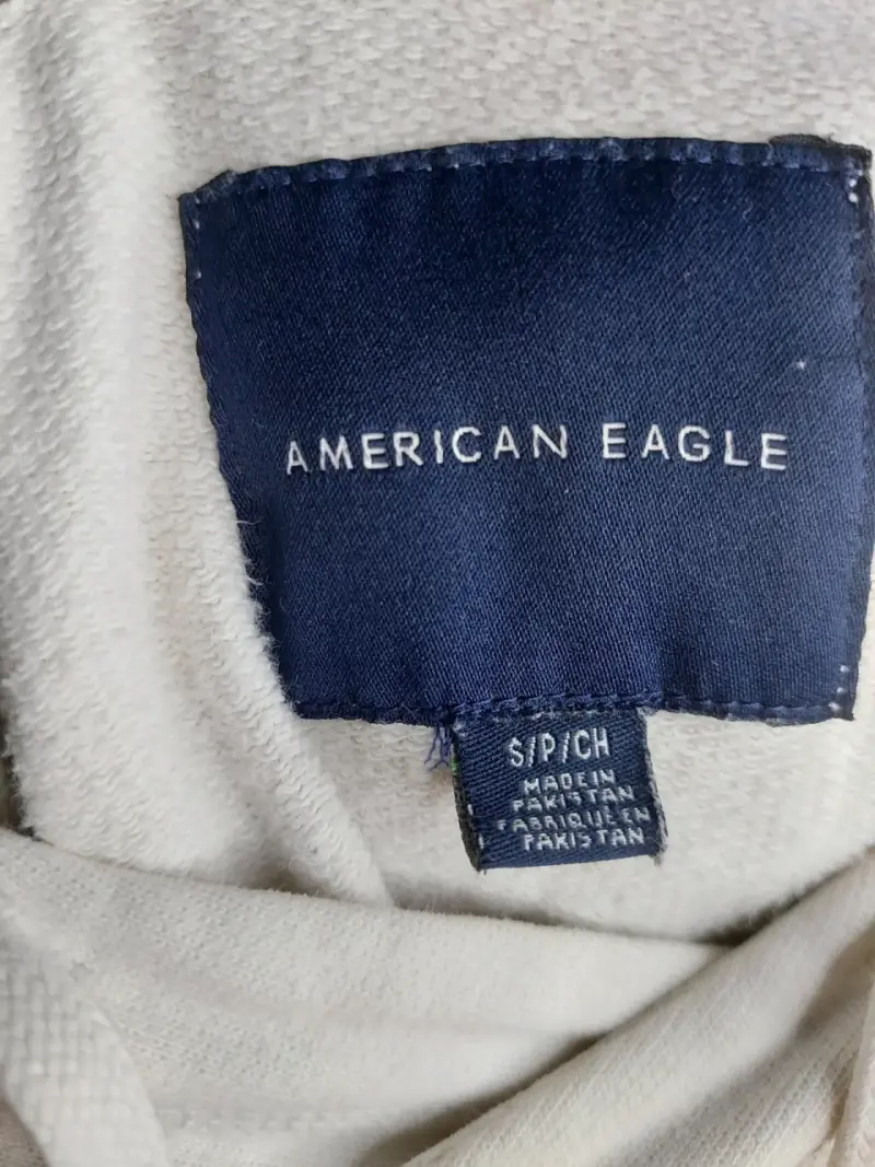 Polerón blanco American Eagle - 2