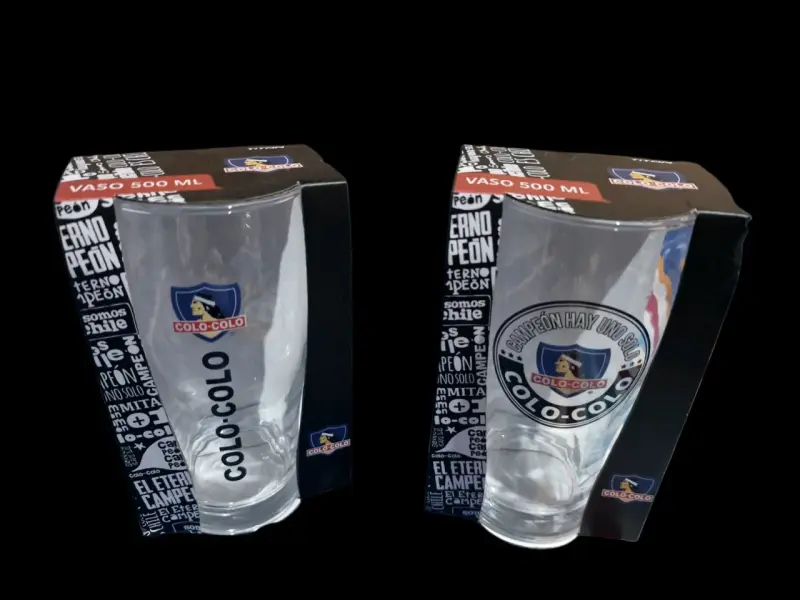 Set de 4 vasos schoperos Colo-Colo edición especial - 2