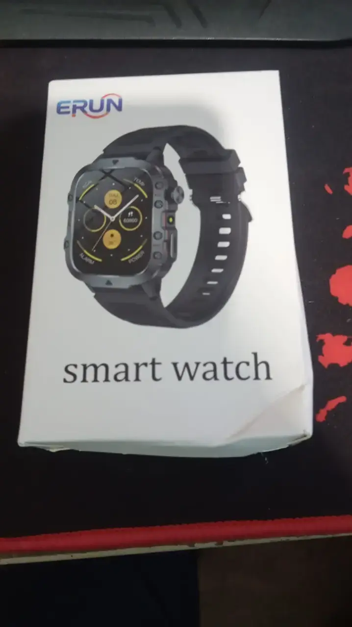 Smartwatch Erun con Correa Negra - 1