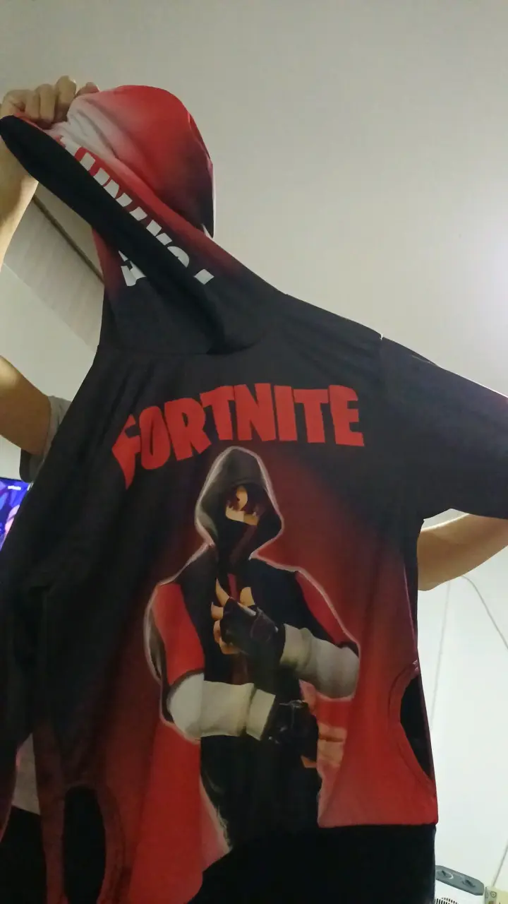 Polerón Fortnite con capucha y diseño gráfico - 1