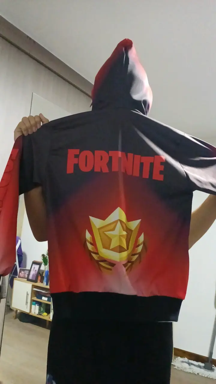 Polerón Fortnite con capucha y diseño gráfico - 2