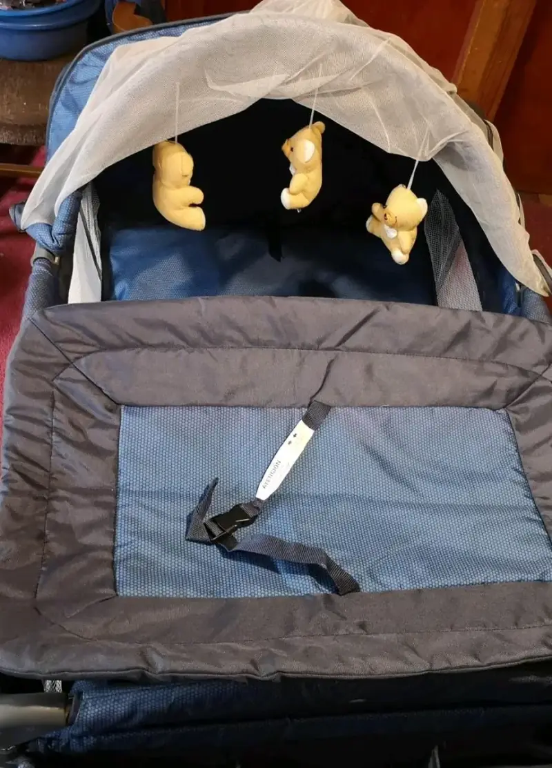 Cuna corral Infanti plegable gratis silla de auto - 3
