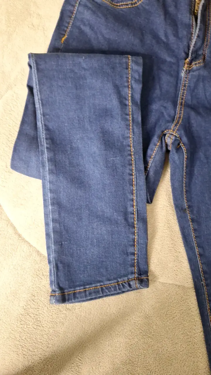 Jeans azul para mujer talla 44 pequeño(42) - 2