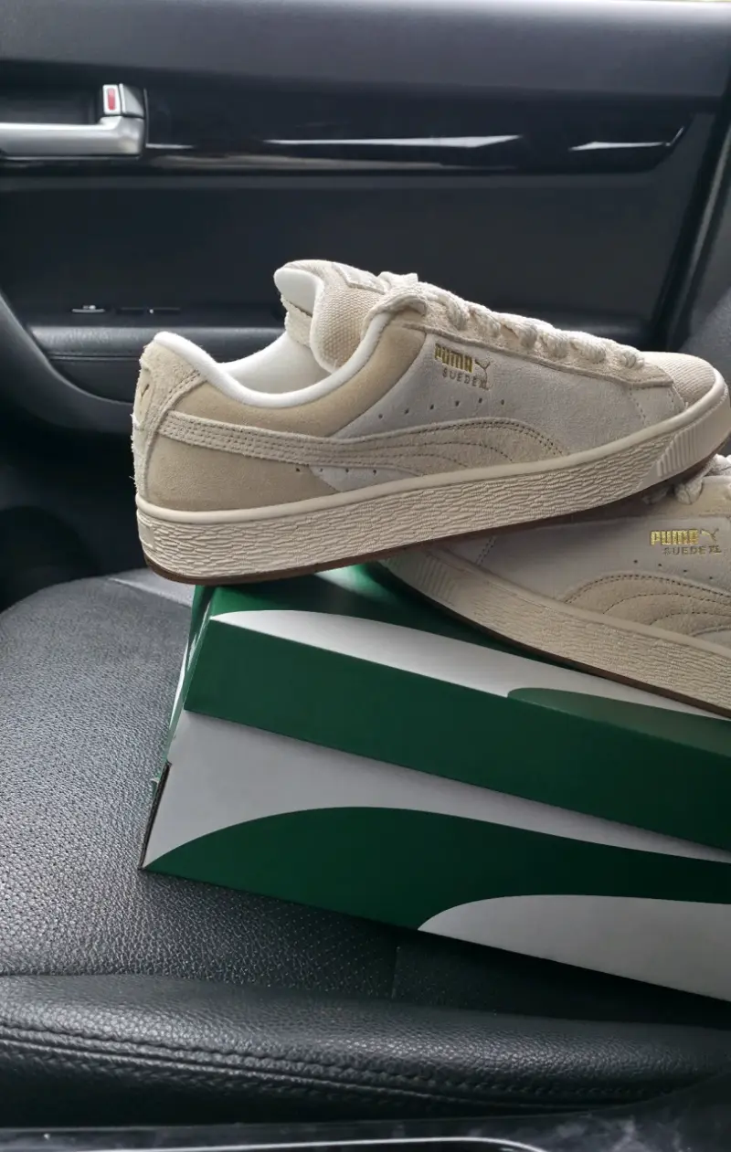 Zapatillas Puma Suede beige para hombre - 2