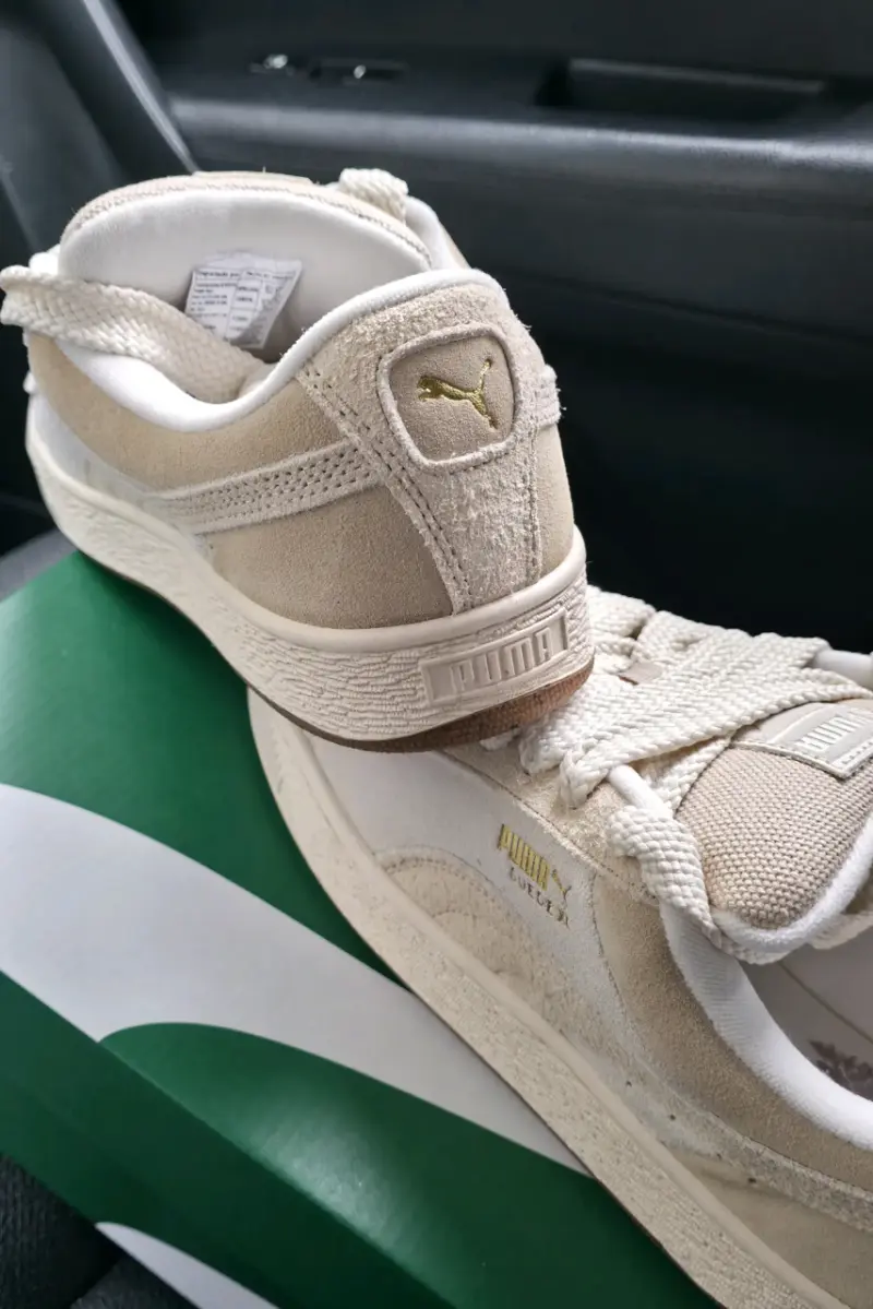 Zapatillas Puma Suede beige para hombre - 3