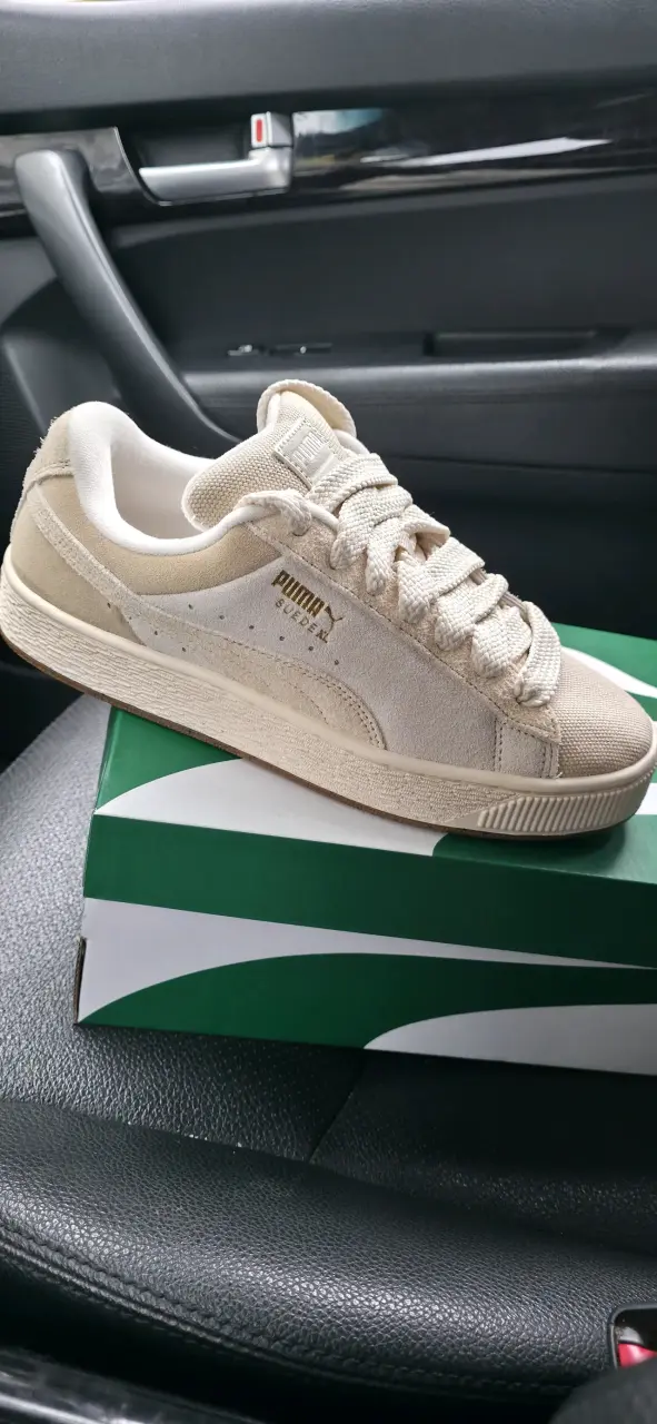Zapatillas Puma Suede beige para hombre - 4