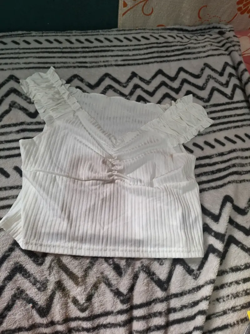 Shorts de mezclilla desgastados para mujer - 3