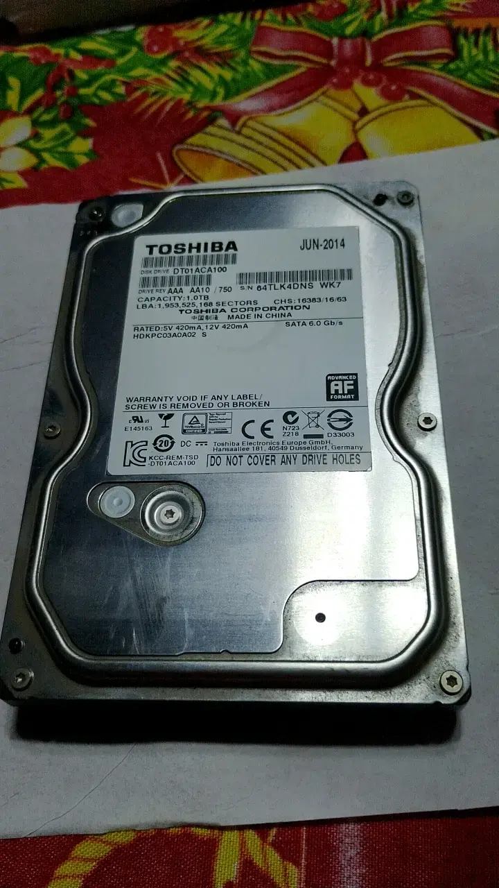 Disco duro Toshiba 1TB SATA 6.0 Gb/s - 1