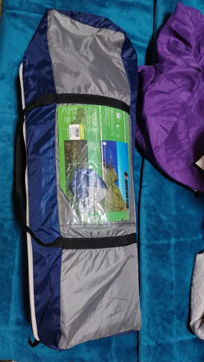 Cooler térmico rojo+ 2carpas para 2 y 4 personas - miniatura 4