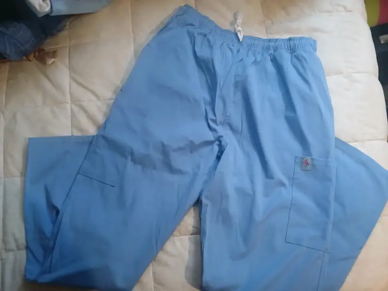 Pantalones de trabajo azul para hombre - 1
