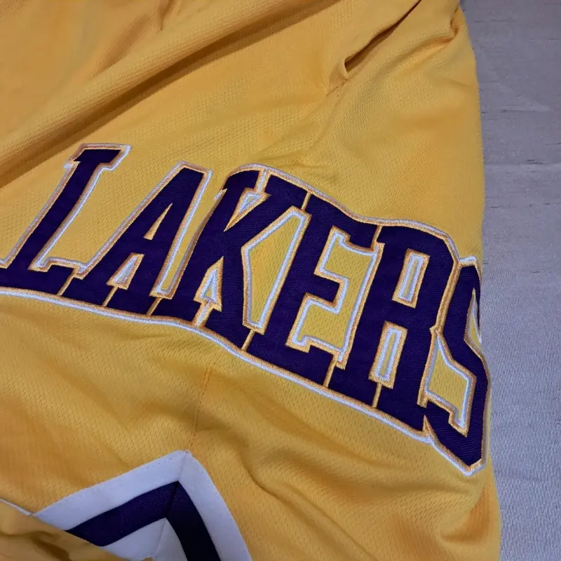 Shorts NBA Lakers amarillos talla L - 2