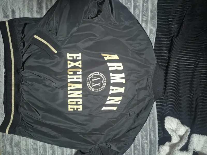 Chaqueta Negra Armani Exchange para Hombre - 2