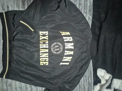 Chaqueta Negra Armani Exchange para Hombre - miniatura 2