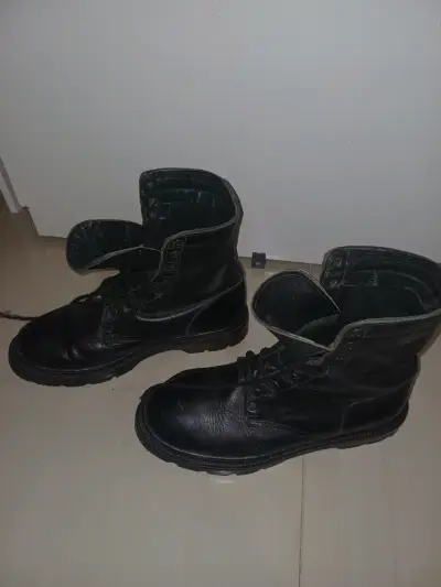 Bototos de cuero negro para hombre - miniatura 2