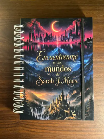 Cuaderno de fantasía de libros Sarah J. Maas - miniatura 1
