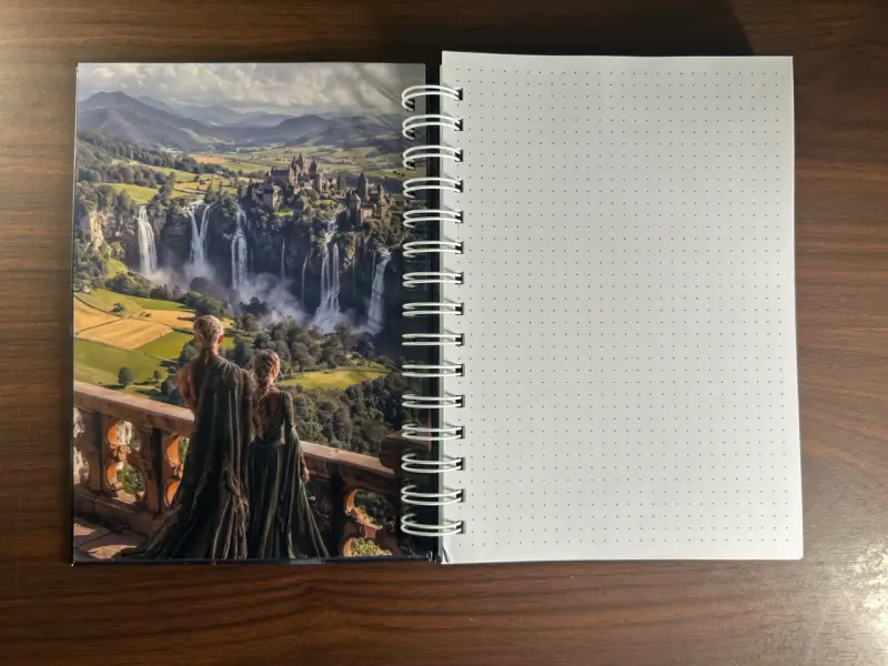 Cuaderno de fantasía de libros Sarah J. Maas - 3