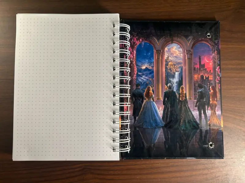 Cuaderno de fantasía de libros Sarah J. Maas - 4